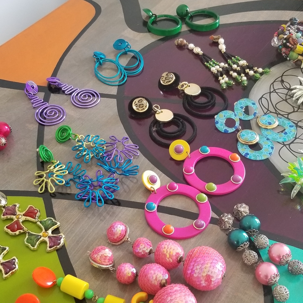 COPY - Vintage Urban 80's Earrings